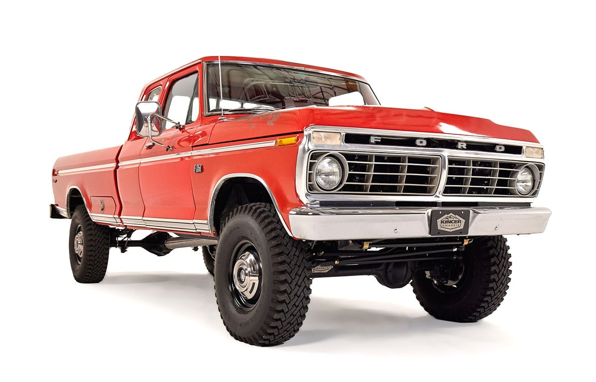 Classic Ford F-Series Truck convereted from 2WD to 4WD