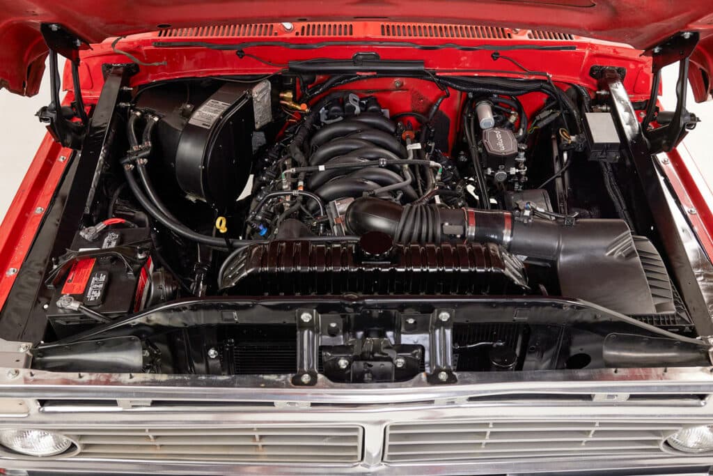 Godzilla Crate Engine in a Vintage Ford F-250 from Kincer Chassis