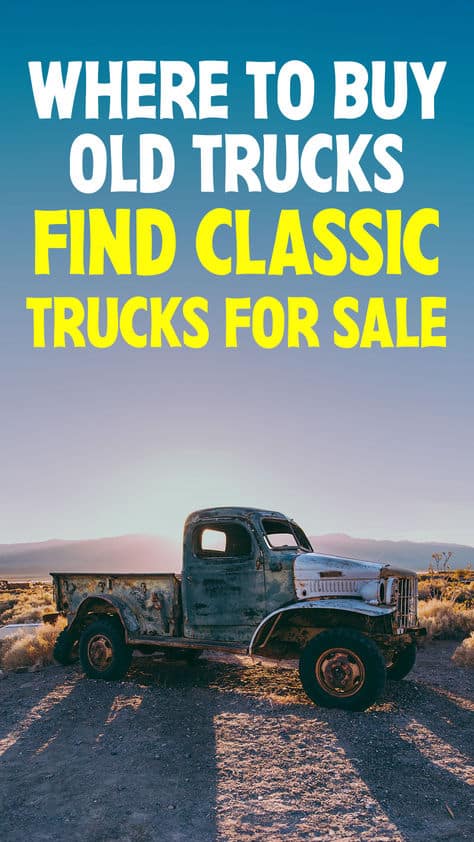 Where to Buy Old Trucks