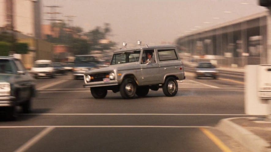 Vintage Ford Bronco used In The Movie Speed with Keanu Reeves - Classic Cars in Movies